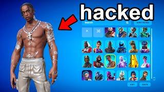 Logging Into My Biggest Haters Fortnite Account!