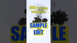 Sample of Blending 360 Footage into Your Videos! #contentcreation #360video  #videoediting