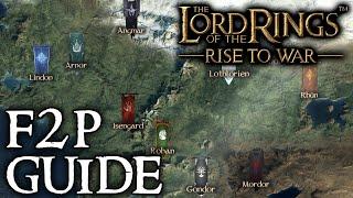 Lotr: Rise to War - F2P Starting Guide (Part 1)