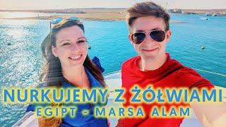 Egipt zimą VLOG! Nurkujemy z żółwiami i ...krowami morskimi :) ! Ferie w Marsa Alam POLAND ON AIR