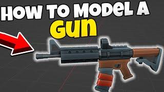 How To Make A Gun | Blender