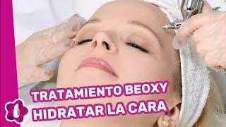 Hidratar la cara con oxigenoterapia BeOxy