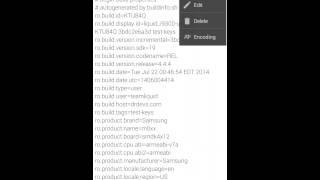 [ROOT] Editing build. prop (about device)