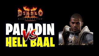 Diablo 2: Resurrected – Hell Baal vs Blessed Hammer Paladin (Hammerdin)