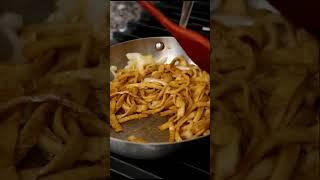 How to make a Korean stir fried fish cake side dish (eomuk-bokkeum: 어묵볶음) #recipe #cooking