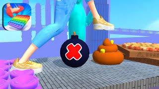 Tippy Toe Gameplay All Levels iOS,Android Walkthrough BIG UPDATE APK GAME New Levels 3KSUCJS
