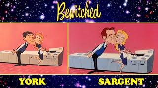 BEWITCHED Side by Side COMPARISON Dick York vs. Dick Sargent