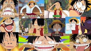 Luffy sendo Luffy.. as palhaçadas de luffy!