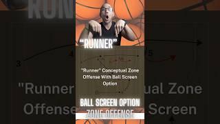 Runner - Ball Screen Zone Offense