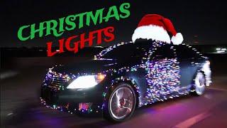 How To Wrap Your Car In Christmas Lights