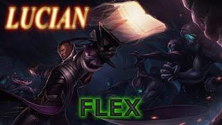 Lucian Prime ADC - Full League of Legends Gameplay [Deutsch/German] Flex Queue Ranked Game #03