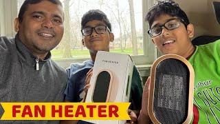 I TESTED FAN HEATER FOR WINTER USE