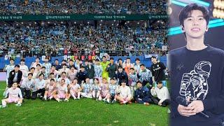 임영웅 '하나은행 자선축구대회' 수익금 12억 기부 / 연합뉴스TV (YonhapnewsTV)