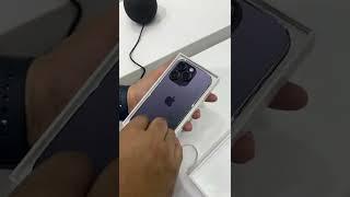 Iphone 14 pro (deep purple) unboxing.