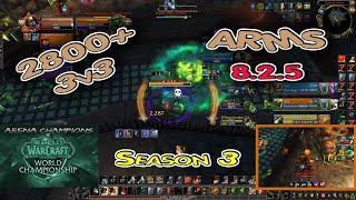 ARMS Warrior ARENA / BFA 8.2.5 / 2800+ 3v3 Season 3