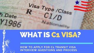 Complete Guide to the C1 Visa | US Transit Visa