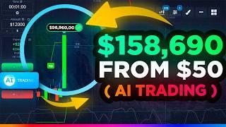 $50 TO $158,690 WITH AI TRADING BOT ON POCKET OPTION | POCKET OPTION BOT | BINARY OPTION STRATEGY