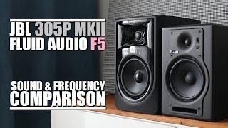 Fluid Audio F5 vs JBL 305P MKII  ||  Sound & Frequency Response Comparison