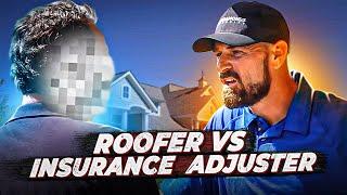 Lee Haight - Roofer Vs. Insurance Adjuster: Large Loss Standoff #leehaight #skydiamonds