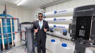 Mobile Reverse Osmosis System for Greenhouse Farming | 30,000 GPD Brackish Water RO | Al Kafaah UAE