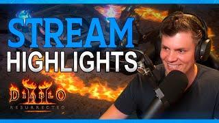 Diablo 2 Resurrected Highlights - GG Drops, Trades, and Hilarious Moments