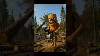 When the Forest Whispers Back… #tungtungtungsahur #funny #shorts