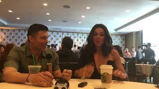 Inhumans - San Diego Comic-Con 2017 - Anson Mount, Serinda Swan