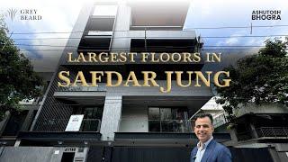 Luxurious Living: Exclusive 500 Sq Yds Builder Floor with Private Terrace in Safdarjung Enclave!