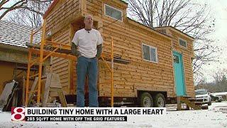 Local man has big dreams for tiny homes