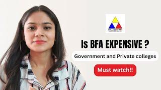 Full Fee Structure of BFA Degree: Government vs. Private Colleges Explained!