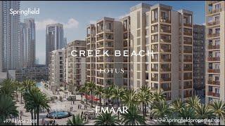 CREEK BEACH LOTUS BY EMAAR | SPRINGFIELD PROPERTIES