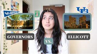 Which UB Freshman Dorm Is Better?? | Governors VS. Ellicott | University at Buffalo | Kathleen Leite