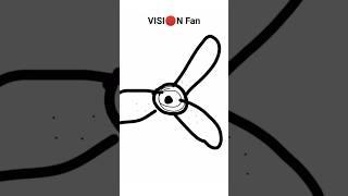 Visin Fan #ceilingfan #fanart #draw