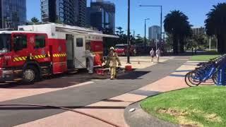 MFB Melbourne, Hazmat Incident (Early March)