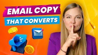 Email copywriting secrets NO ONE is talking about