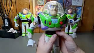 Buzz Lightyear Toys , 1995 Buzz - Flight Control - Signature Collection Compare.