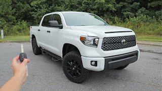 2021 Toyota Tundra Crewmax SR5 SX: Start Up, Walkaround, Test Drive and Review