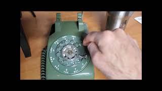 Calling Miss Vicki of Whitmore's BBQ fame on an avocado green rotary phone. 10/3/2024