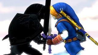 Ocarina of Time - Link versus Dark Link [SFM]