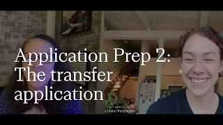 Application Prep 2: The transfer application | RISD Undergraduate Admissions | 2024-2025