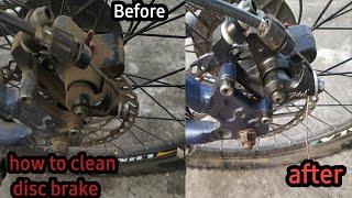 how to clean disc brakes  || stop brake noise ||mayank s41