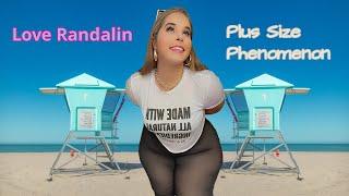 Love Randalin - American Plus Size Phenomenon | Curvy Model | Bio