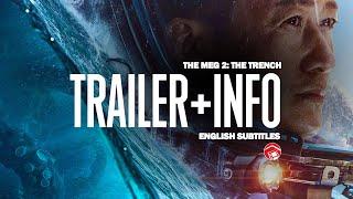 THE MEG 2: THE TRENCH - "Jiuming" Trailer  (2023) 巨齿鲨2：深渊