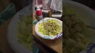 Living In My Van |  Making A Salad |  #vanlife #vlog #food #eating #live #love #life #shorts