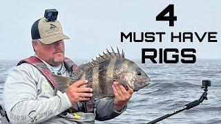 4 MUST HAVE Rigs for Sheepshead!!