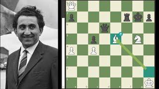 One of the best game by Tigran Petrosian - Tigran Petrosian vs Vladimir 1956