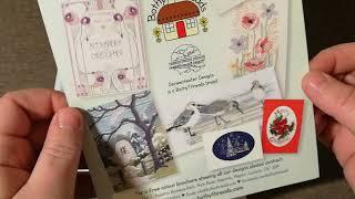 Bothy Threads and Wrendale Designs 'The Fairy Ring' kit contents