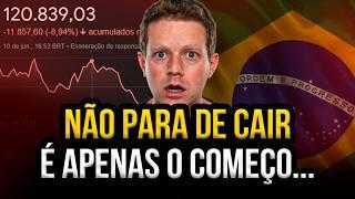 BOLSA BRASILEIRA EM QUEDA LIVRE: CRISE NO IBOVESPA? O QUE ESTÁ ACONTECENDO?