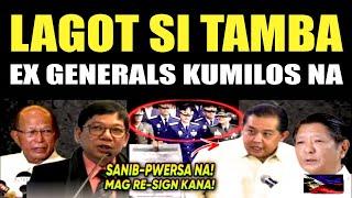 KAKAPASOK LANG! NAGIMBAL ANG KONGRESO AT PALASYO SA OPEN LETTER NG EX GENERALS TAMBA/REACTION