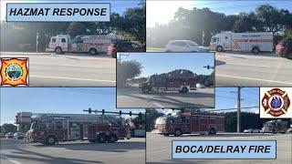 Hazmat Response | Boca Raton Fire Rescue | Delray Beach Fire Rescue